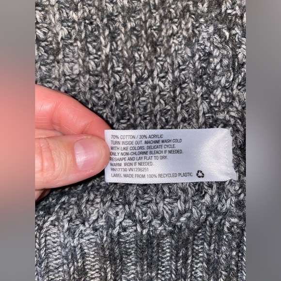 Goodfellow & Co Mens Gray Ombré Cardigan in Size S - Picture 8 of 8